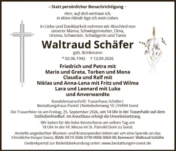 Traueranzeige